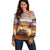 Personalized Kenya Rally Off Shoulder Sweater Road To Champions