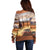 Personalized Kenya Rally Off Shoulder Sweater Road To Champions