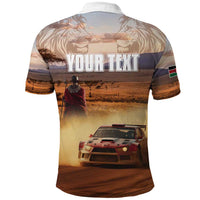Personalized Kenya Rally Polo Shirt Road To Champions