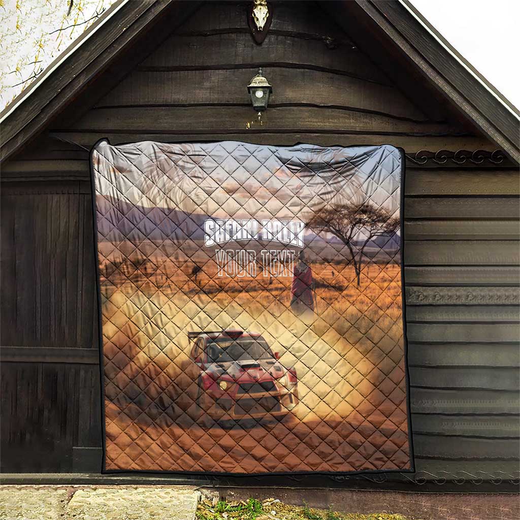 Personalized Kenya Rally Quilt Road To Champions
