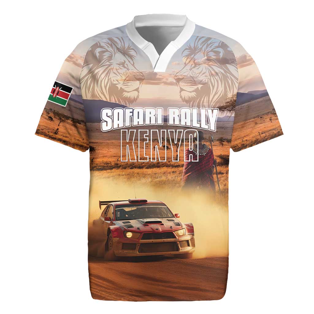 Personalized Kenya Rally Rugby Jersey Road To Champions