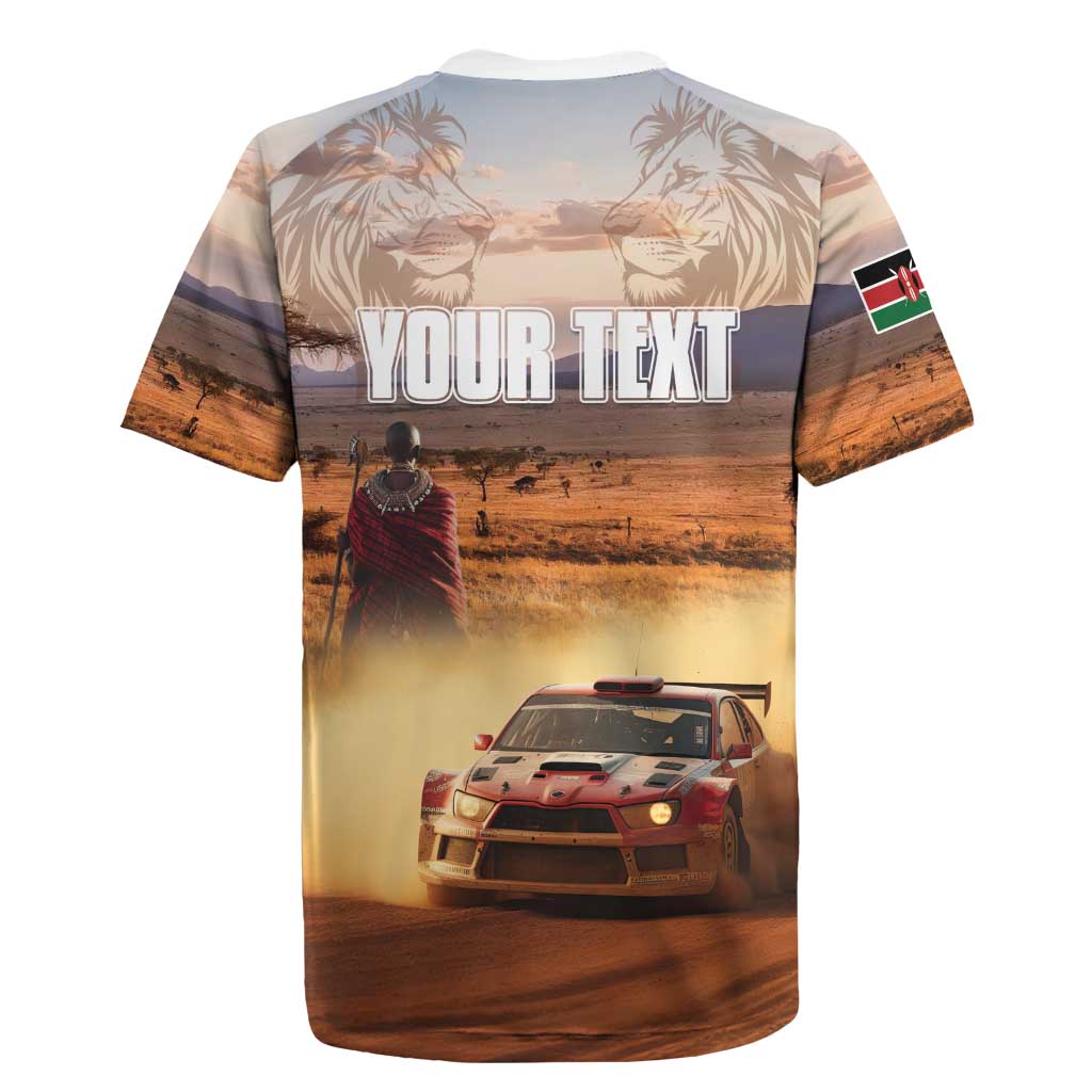 Personalized Kenya Rally Rugby Jersey Road To Champions