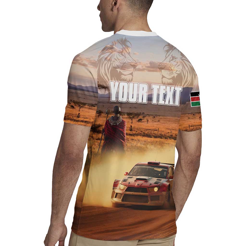 Personalized Kenya Rally Rugby Jersey Road To Champions