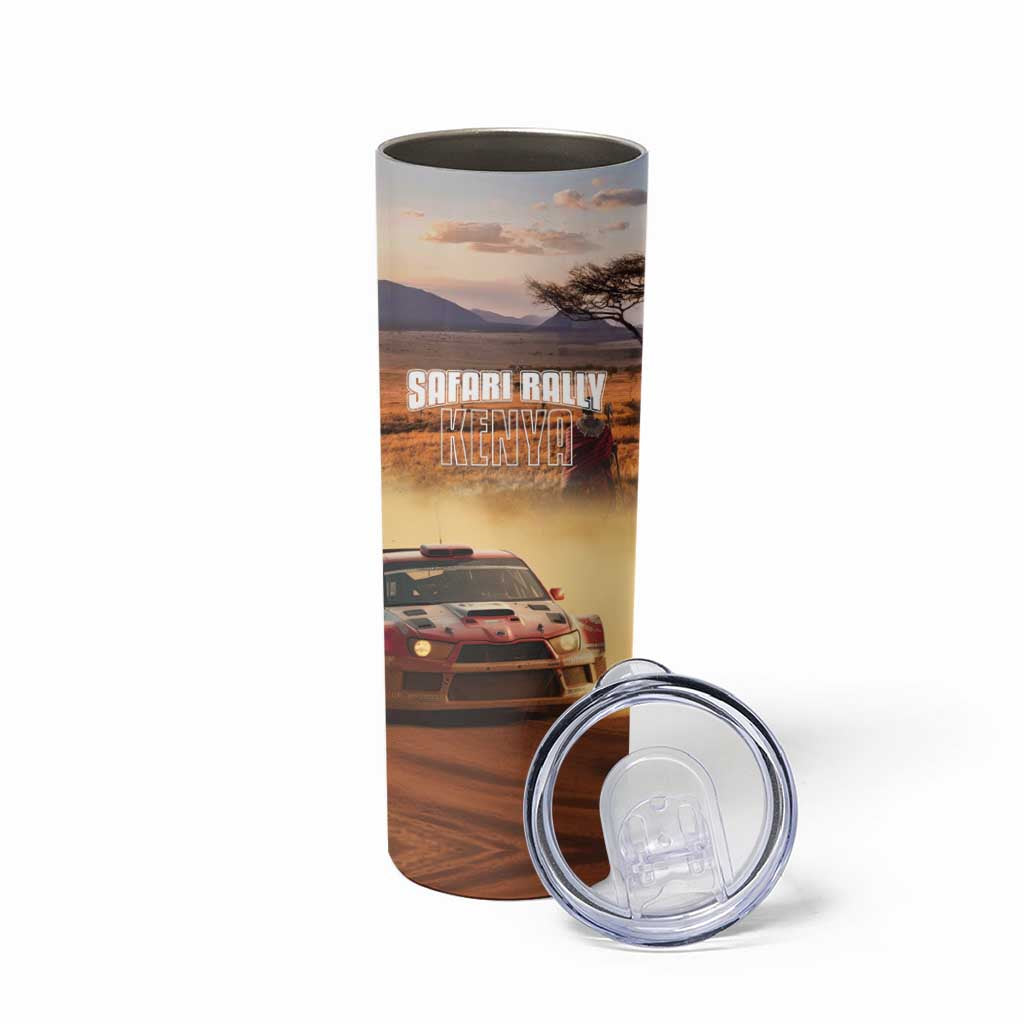 Personalized Kenya Rally Skinny Tumbler Road To Champions