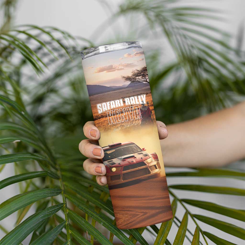 Personalized Kenya Rally Skinny Tumbler Road To Champions