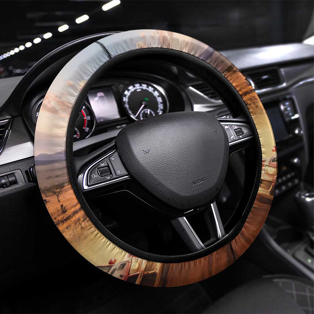 Kenya Rally Steering Wheel Cover Road To Champions