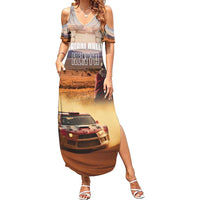 Personalized Kenya Rally Summer Maxi Dress Road To Champions