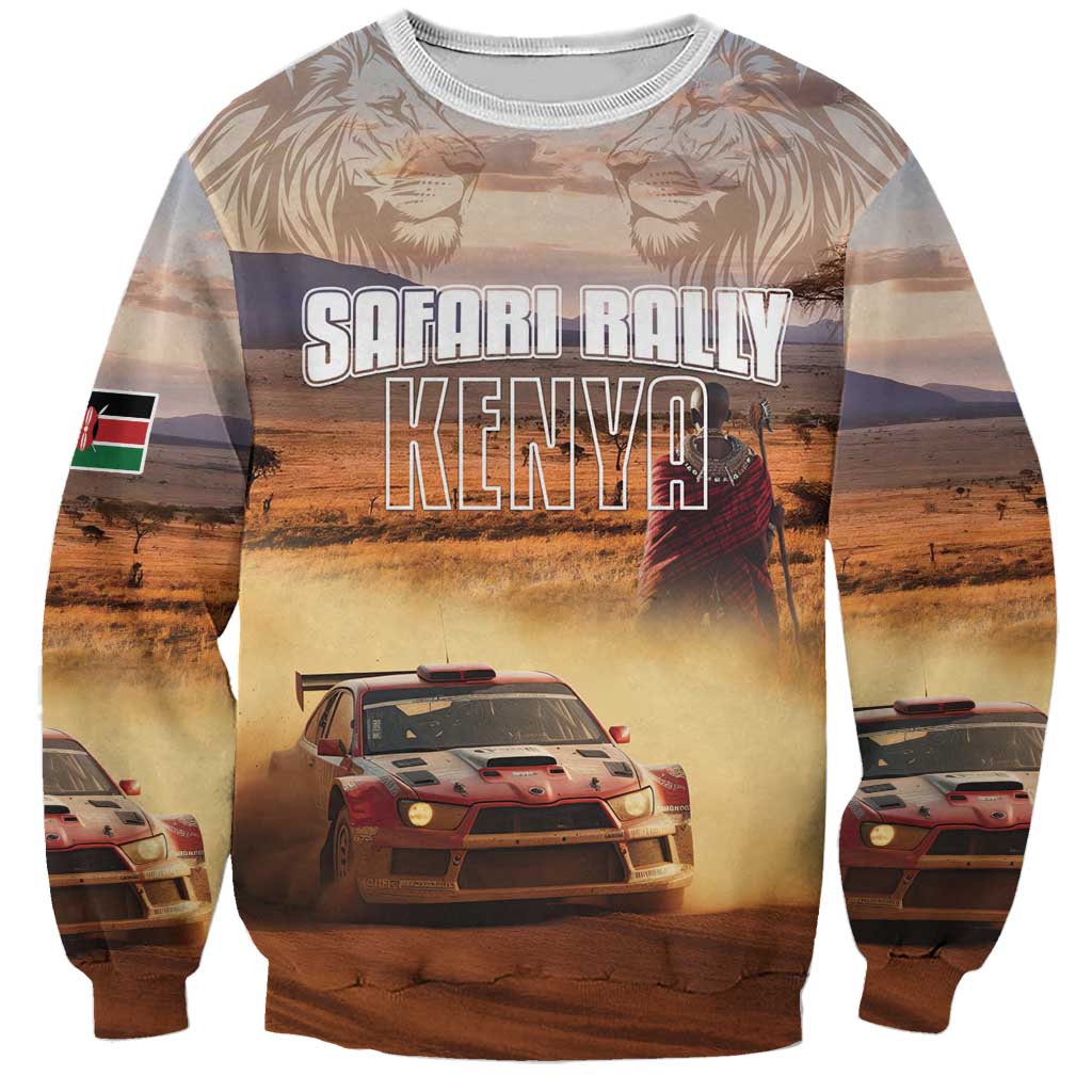 Personalized Kenya Rally Sweatshirt Road To Champions
