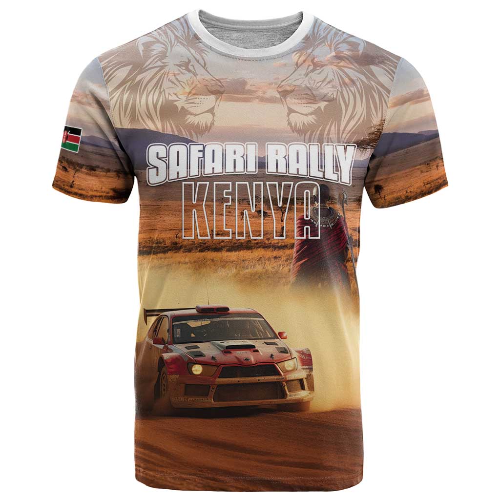 Personalized Kenya Rally T Shirt Road To Champions