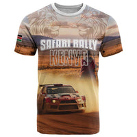 Personalized Kenya Rally T Shirt Road To Champions