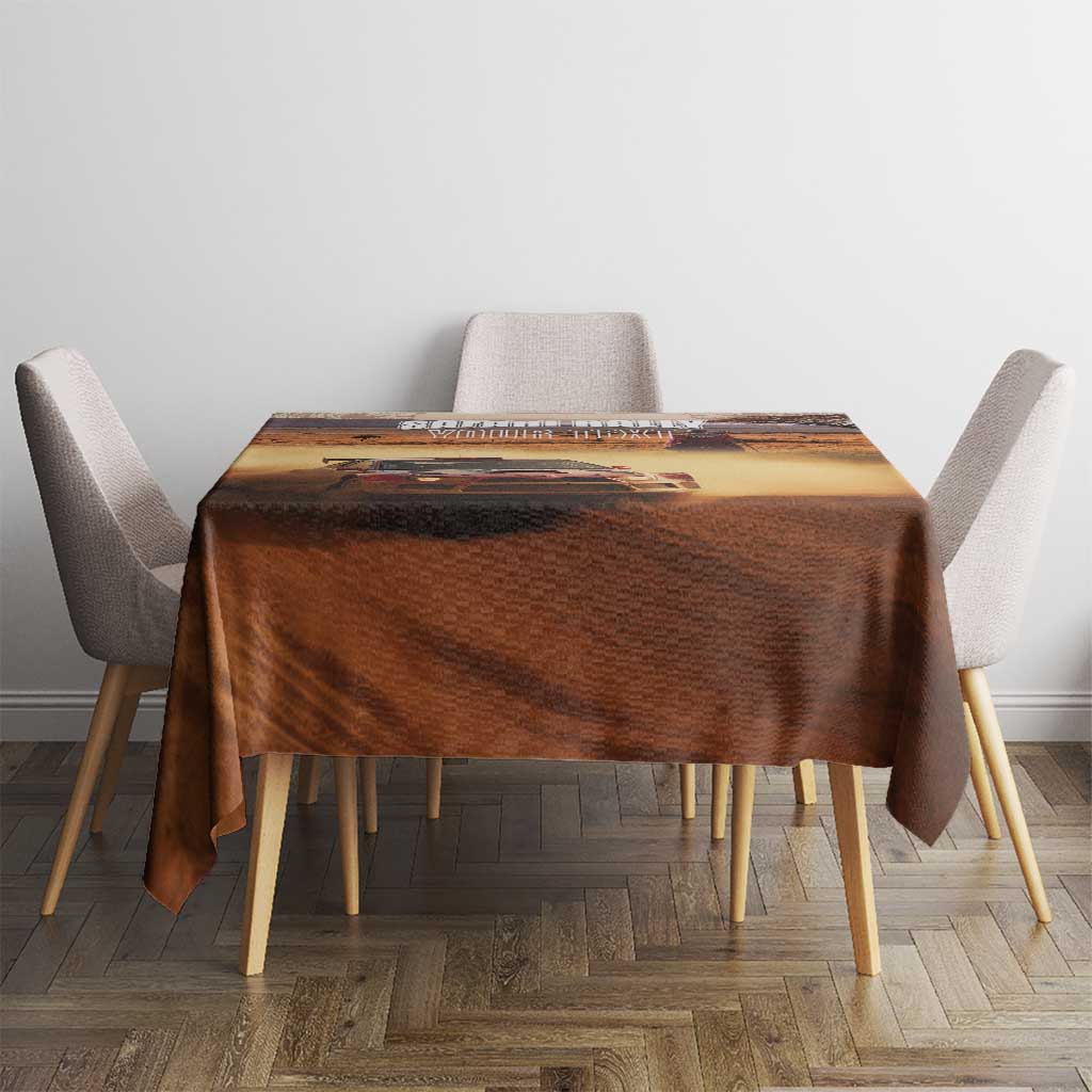 Personalized Kenya Rally Tablecloth Road To Champions