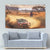 Personalized Kenya Rally Tapestry Road To Champions