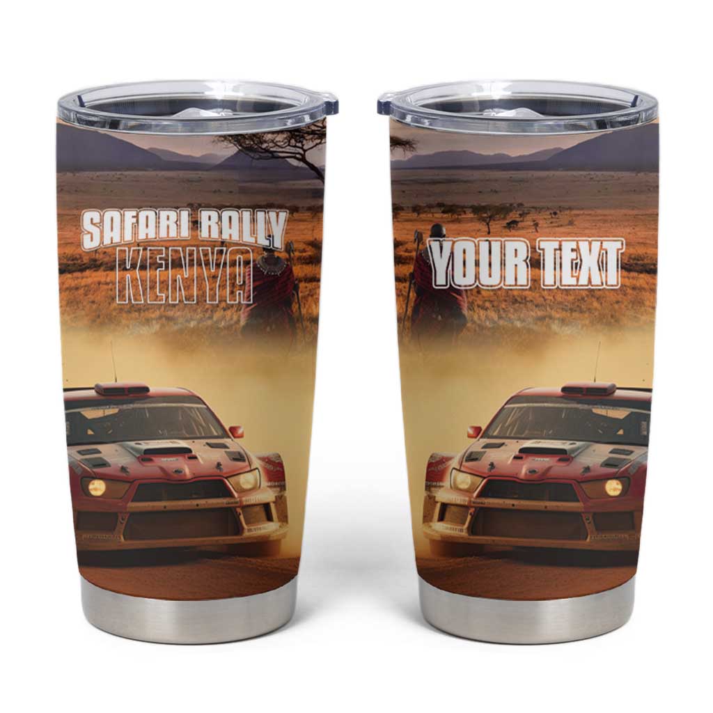 Personalized Kenya Rally Tumbler Cup Road To Champions