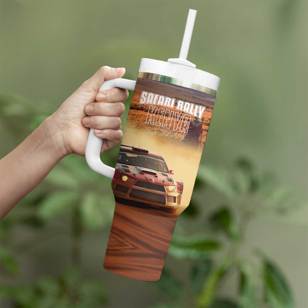 Personalized Kenya Rally Tumbler With Handle Road To Champions