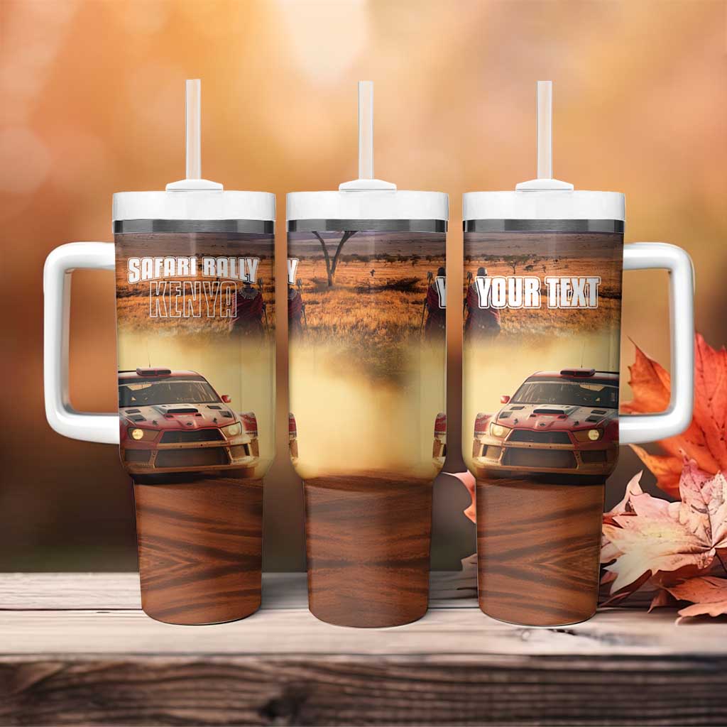 Personalized Kenya Rally Tumbler With Handle Road To Champions