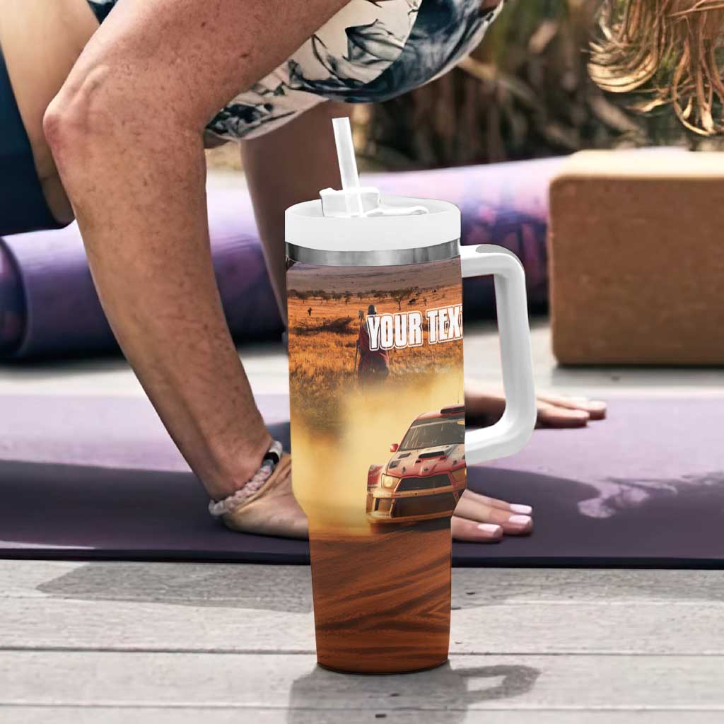 Personalized Kenya Rally Tumbler With Handle Road To Champions