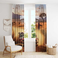 Personalized Kenya Rally Window Curtain Road To Champions