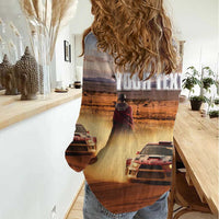 Personalized Kenya Rally Women Casual Shirt Road To Champions