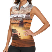 Personalized Kenya Rally Women Sleeveless Polo Shirt Road To Champions