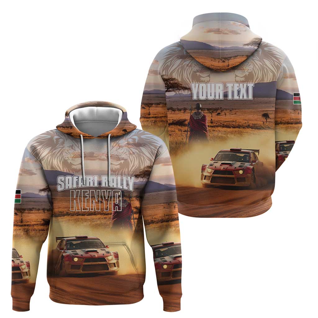 Personalized Kenya Rally Zip Hoodie Road To Champions
