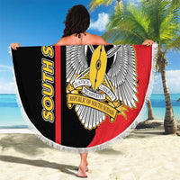 Personalized South Sudan Beach Blanket Coat Of Arms - Sporty Style
