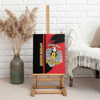 Personalized South Sudan Canvas Wall Art Coat Of Arms - Sporty Style