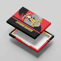 Personalized South Sudan Canvas Wall Art Coat Of Arms - Sporty Style