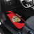 Personalized South Sudan Car Mats Coat Of Arms - Sporty Style