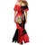Personalized South Sudan Family Matching Mermaid Dress and Hawaiian Shirt Coat Of Arms - Sporty Style