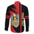 Personalized South Sudan Family Matching Off The Shoulder Long Sleeve Dress and Hawaiian Shirt Coat Of Arms - Sporty Style