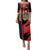 Personalized South Sudan Family Matching Puletasi and Hawaiian Shirt Coat Of Arms - Sporty Style
