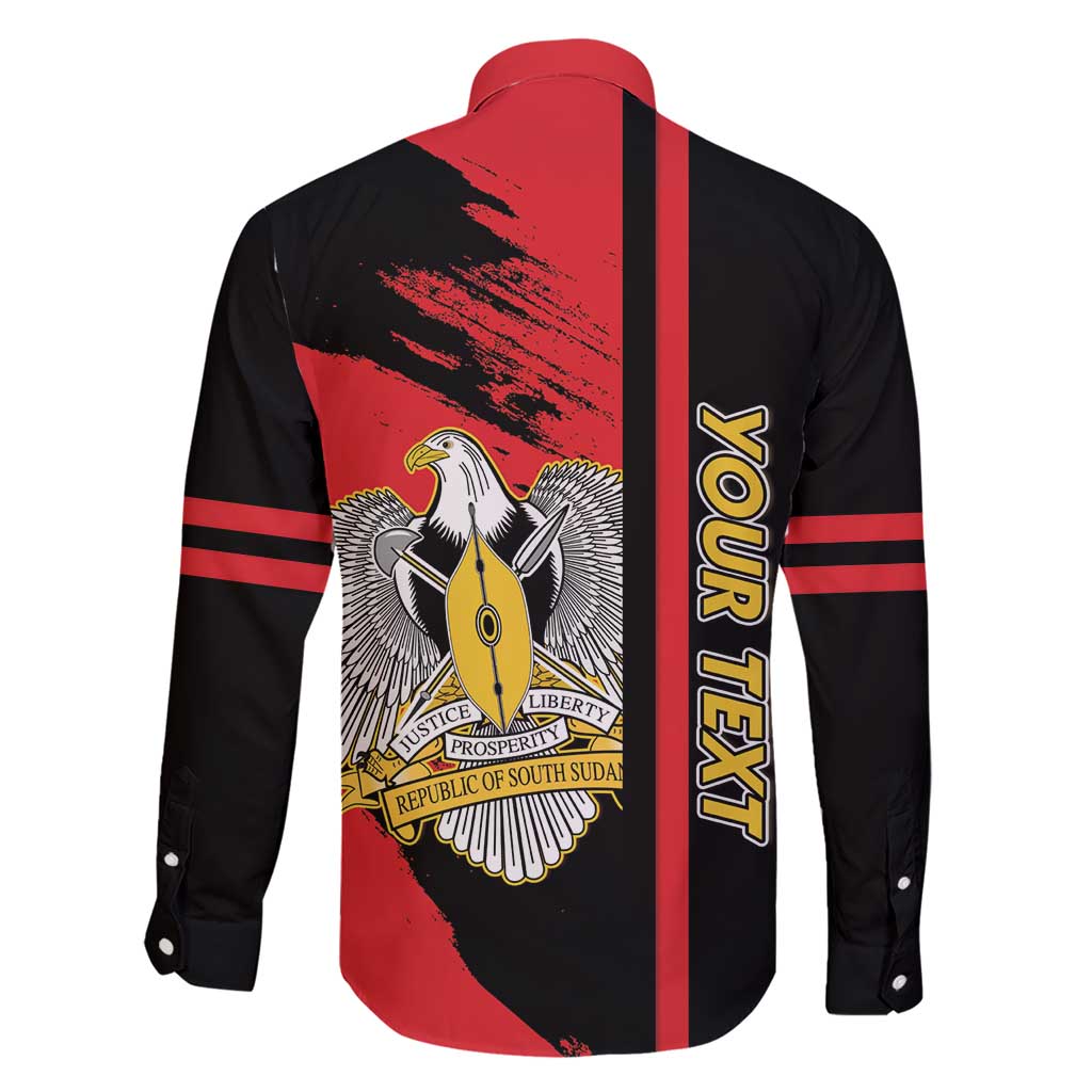 Personalized South Sudan Family Matching Short Sleeve Bodycon Dress and Hawaiian Shirt Coat Of Arms - Sporty Style