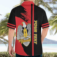 Personalized South Sudan Hawaiian Shirt Coat Of Arms - Sporty Style