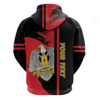 Personalized South Sudan Hoodie Coat Of Arms - Sporty Style