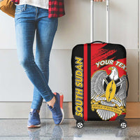 Personalized South Sudan Luggage Cover Coat Of Arms - Sporty Style