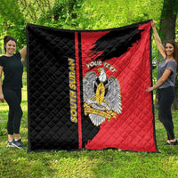 Personalized South Sudan Quilt Coat Of Arms - Sporty Style