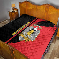 Personalized South Sudan Quilt Coat Of Arms - Sporty Style