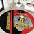 Personalized South Sudan Round Carpet Coat Of Arms - Sporty Style