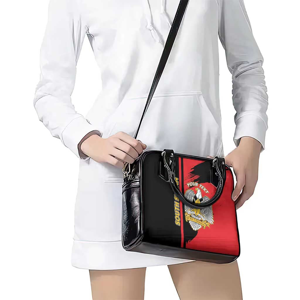 Personalized South Sudan Shoulder Handbag Coat Of Arms - Sporty Style