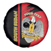 Personalized South Sudan Spare Tire Cover Coat Of Arms - Sporty Style