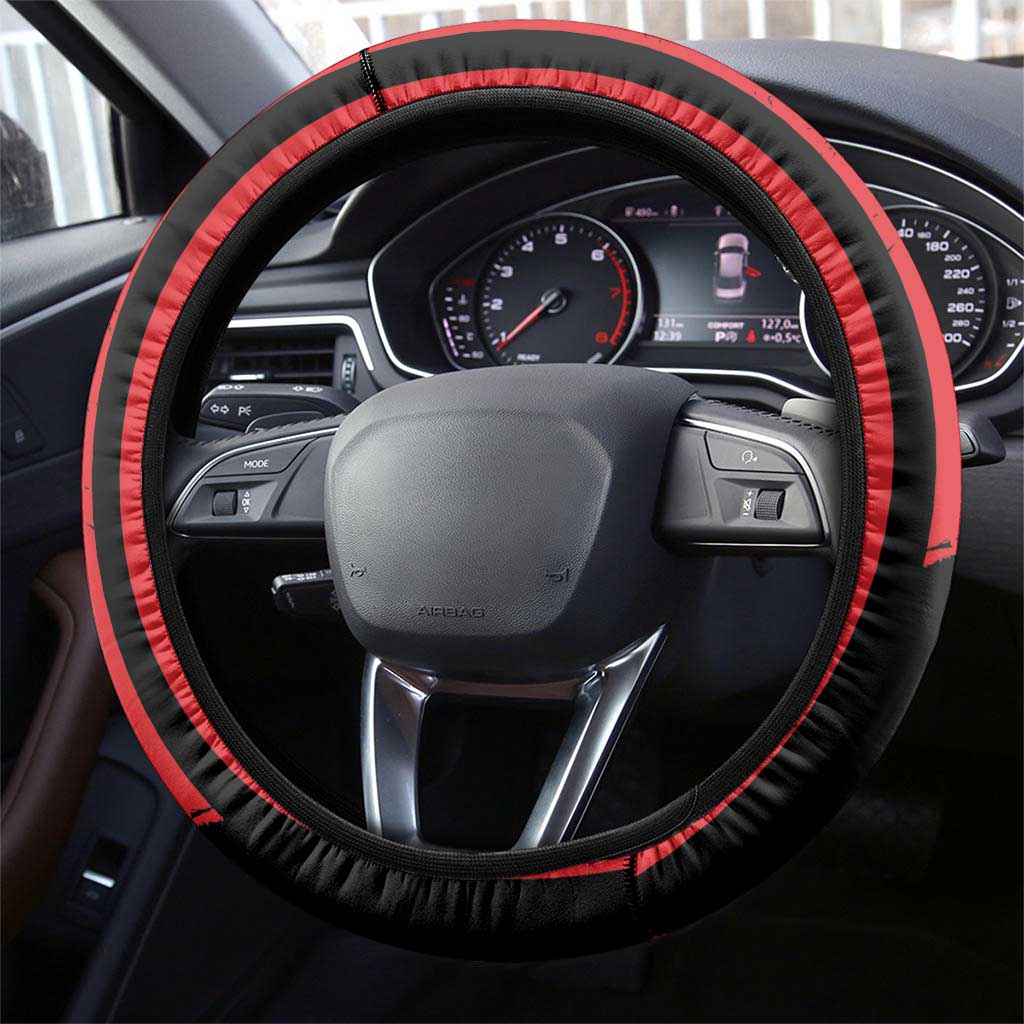 South Sudan Steering Wheel Cover Coat Of Arms - Sporty Style