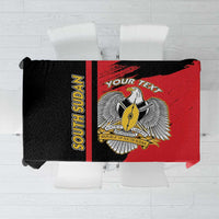 Personalized South Sudan Tablecloth Coat Of Arms - Sporty Style