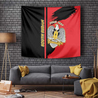 Personalized South Sudan Tapestry Coat Of Arms - Sporty Style