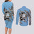 Personalized Botswana Couples Matching Long Sleeve Bodycon Dress and Long Sleeve Button Shirt Coat Of Arms With Map - African and Zebra Patterns