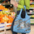 Personalized Botswana Grocery Bag Coat Of Arms With Map - African and Zebra Patterns