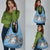 Personalized Botswana Grocery Bag Coat Of Arms With Map - African and Zebra Patterns