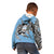 Personalized Botswana Kid Hoodie Coat Of Arms With Map - African and Zebra Patterns
