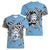 Personalized Botswana Women V-Neck T-Shirt Coat Of Arms With Map - African and Zebra Patterns