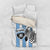 Custom Botswana Football Bedding Set Come On Zebras