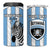Custom Botswana Football 4 in 1 Can Cooler Tumbler Come On Zebras